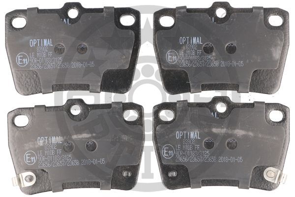 Klocki hamulcowe OPTIMAL BP-83902