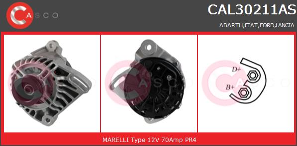 Alternator CASCO CAL30211AS