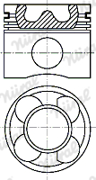 Tłok NÜRAL 87-450500-00