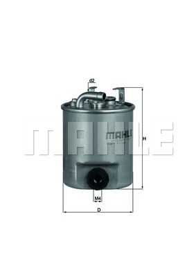 Filtr paliwa MAHLE KL 195