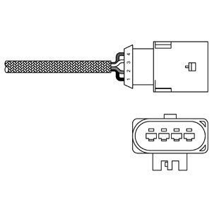 Sonda lambda DELPHI ES20303-12B1