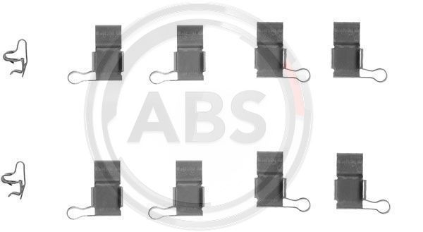 Zestaw akcesoriów montażowych  klocków hamulcowych A.B.S. 1193Q