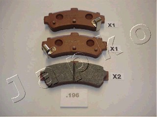 Klocki hamulcowe JAPKO 51196