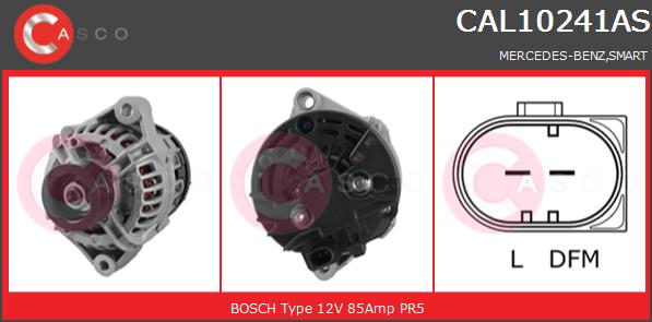 Alternator CASCO CAL10241AS