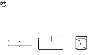 Sonda lambda NGK 0190