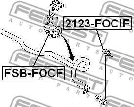 Łącznik stabilizatora FEBEST 2123-FOCIF