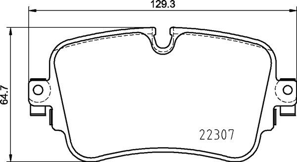 Klocki hamulcowe BREMBO P 85 161