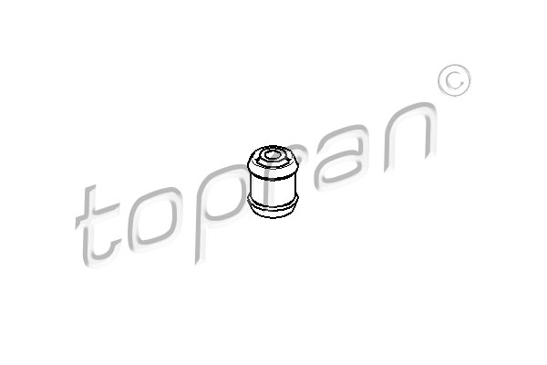 Poduszka przekładni kierowniczej TOPRAN 108 770