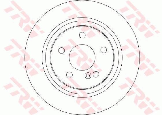 Tarcza hamulcowa TRW DF4271