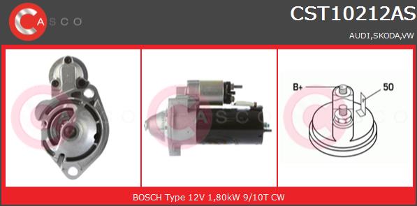 Rozrusznik CASCO CST10212AS