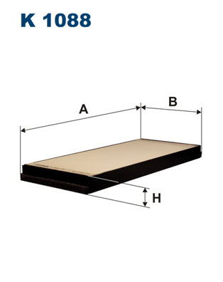 Filtr kabinowy FILTRON K 1088