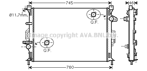 Chłodnica AVA QUALITY COOLING FDA2421
