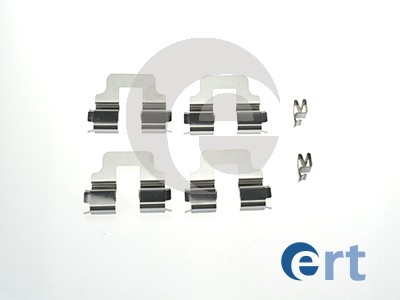 Zestaw akcesoriów montażowych  klocków hamulcowych ERT 420031