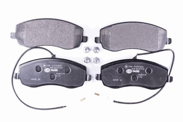 Klocki hamulcowe HELLA 8DB 355 013-871
