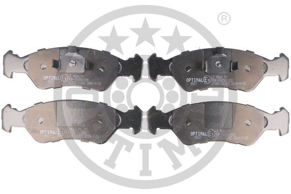 Klocki hamulcowe OPTIMAL BP-09587