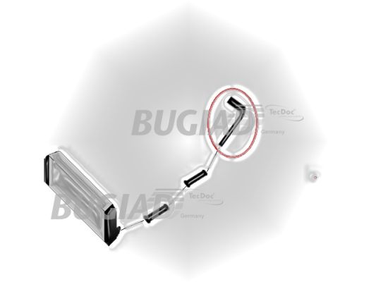 Przewód powietrza doładowującego BUGIAD 82716