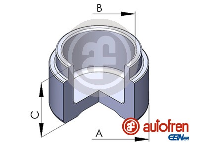 Tłoczek zacisku hamulcowego AUTOFREN SEINSA D025260
