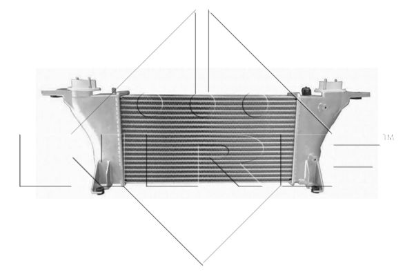 Chłodnica powietrza intercooler NRF 30928