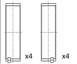 Łożysko korbowodu FAI AUTOPARTS BB2167-025