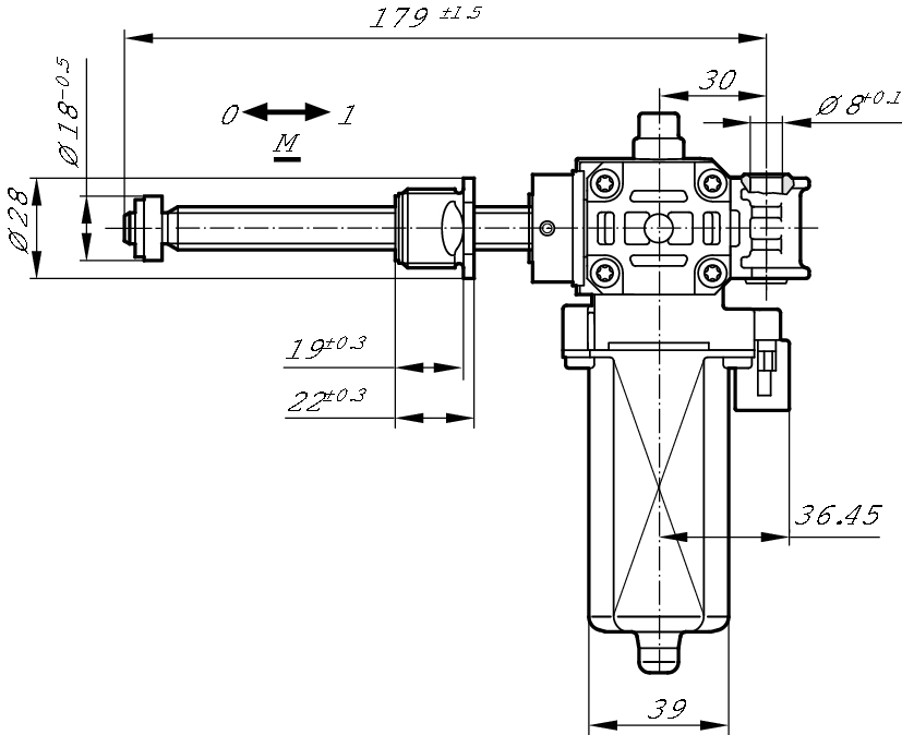 Rozrusznik BOSCH 1 986 S00 849