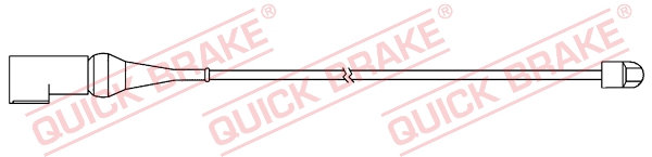 Czujnik zużycia klocków QUICK BRAKE WS 0369 A