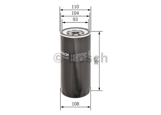 Filtr oleju BOSCH 0 451 403 001
