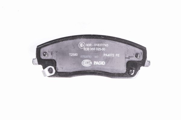 Klocki hamulcowe HELLA 8DB 355 025-001