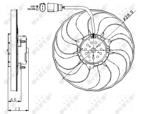 Wentylator NRF 47381