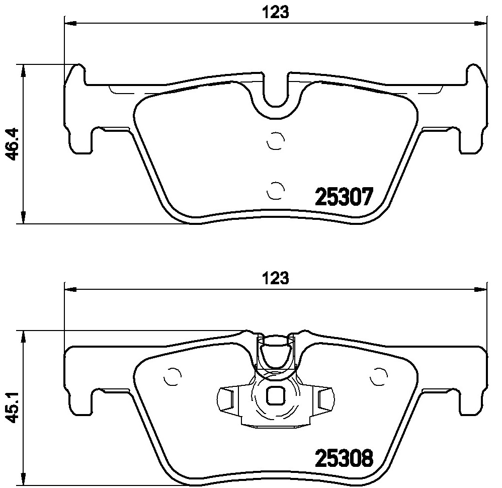 Klocki hamulcowe BREMBO P 06 071X