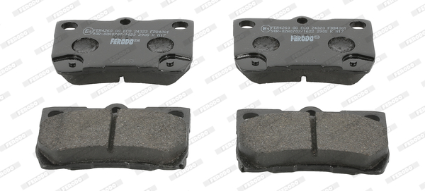 Klocki hamulcowe FERODO FDB4001