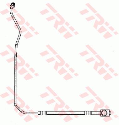 Przewód hamulcowy elastyczny TRW PHD944
