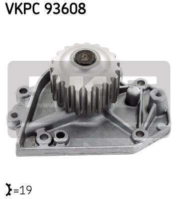 Pompa wody SKF VKPC 93608