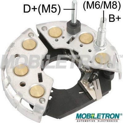 Mostek prostowniczy alternatora MOBILETRON RB-19H