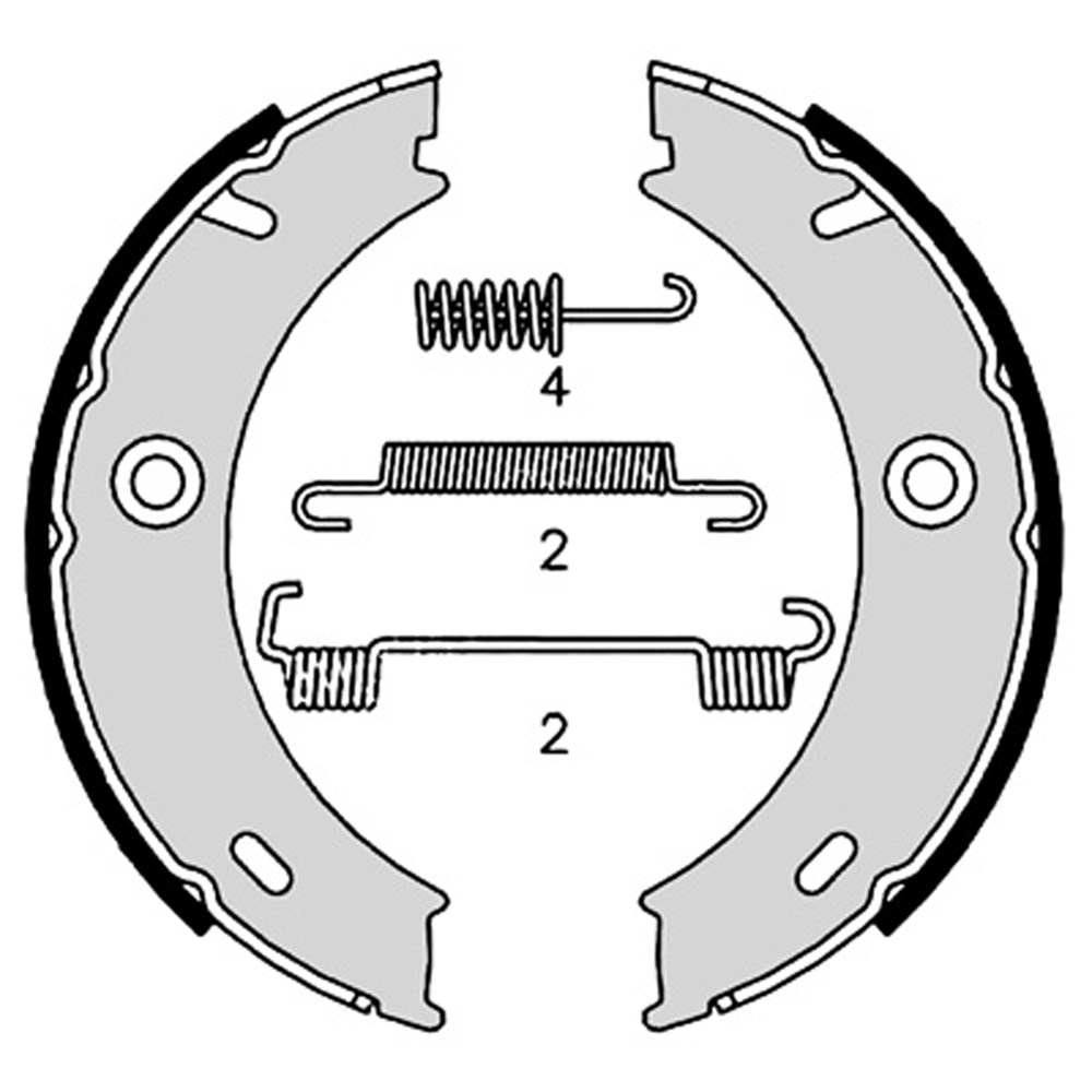 Zestaw szczęk hamulcowych BREMBO S 50 512