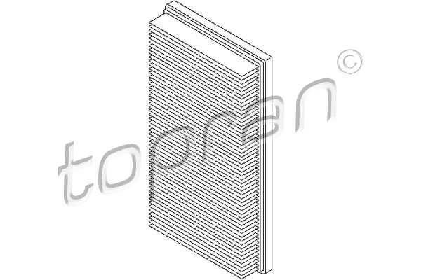 Filtr powietrza TOPRAN 109 375