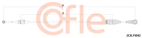 Linka dźwigni zmiany biegów COFLE 92.2CB.FI042
