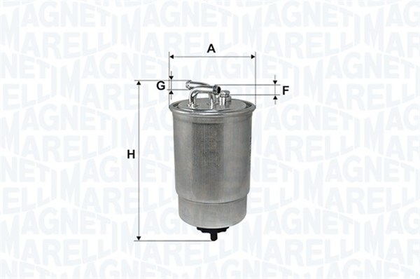Filtr paliwa MAGNETI MARELLI 152071760804