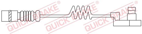 Czujnik zużycia klocków QUICK BRAKE WS 0184 A