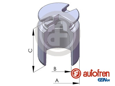 Tłoczek zacisku hamulcowego AUTOFREN SEINSA D025102