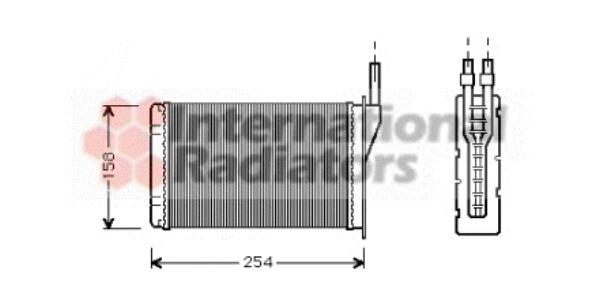 Nagrzewnica VAN WEZEL 43006087