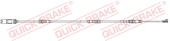 Czujnik zużycia klocków QUICK BRAKE WS 0434 A