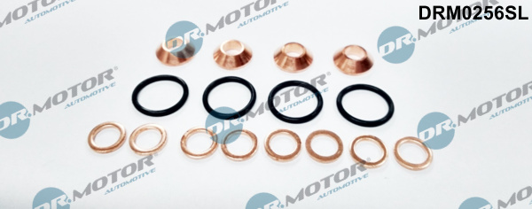 Pierścien uszcelniający, gniazdo wtryskiwacza DR.MOTOR AUTOMOTIVE DRM0256SL
