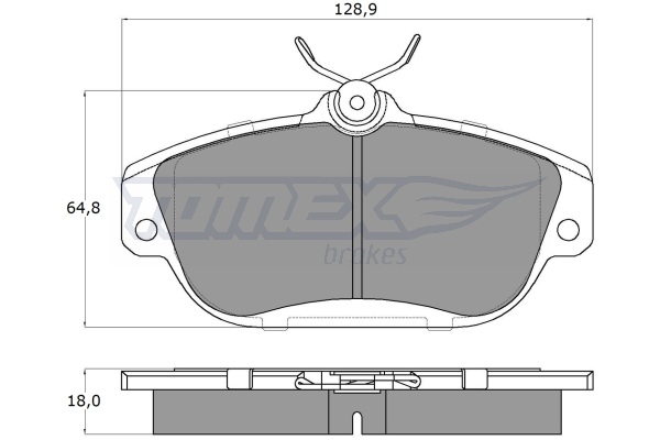 Klocki hamulcowe TOMEX BRAKES TX 14-01