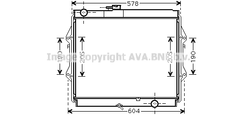 Chłodnica AVA QUALITY COOLING TOA2642