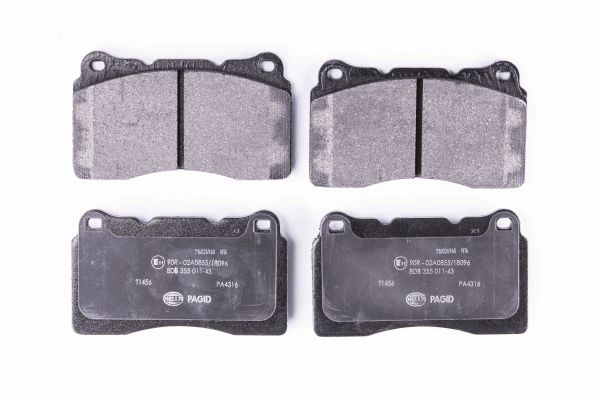 Klocki hamulcowe HELLA 8DB 355 011-431