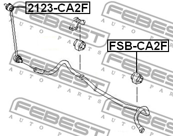 Łącznik stabilizatora FEBEST 2123-CA2F