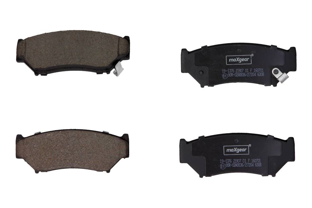 Klocki hamulcowe MAXGEAR 19-1376