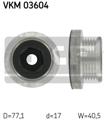 Sprzęgło alternatora SKF VKM 03604