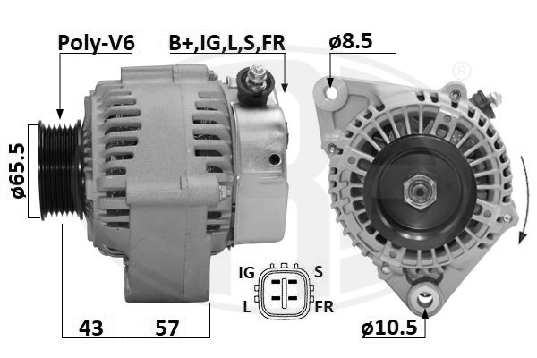 Alternator ERA 209663A