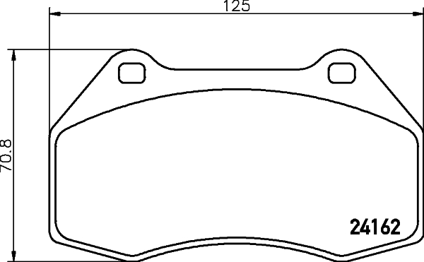 Klocki hamulcowe HELLA PAGID 8DB 355 012-151